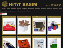 Tablet Screenshot of hititbasim.com